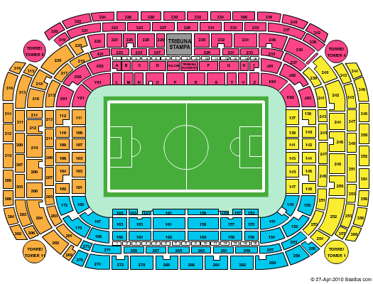 Stadio San Siro Map
